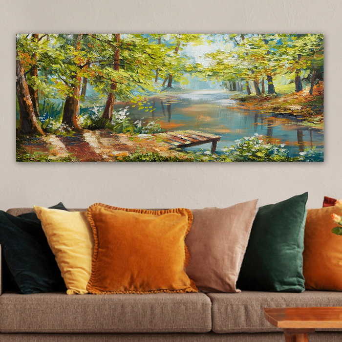 Wallity Lienzo Decorativo Multicolor 50 x 120 cm Wallity Lienzo Decorativo Multicolor 50 x 120 cm